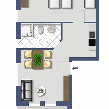 شقة Apartmenthaus Gaertner *